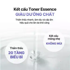 Kết cấu Nước hoa hồng Klairs Supple Preparation Unscented Toner