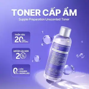 Nước hoa hồng Klairs Supple Preparation Unscented Toner