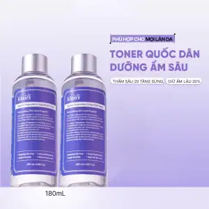 Combo 2 chai nước hoa hồng Klairs Supple Preparation Unscented Toner
